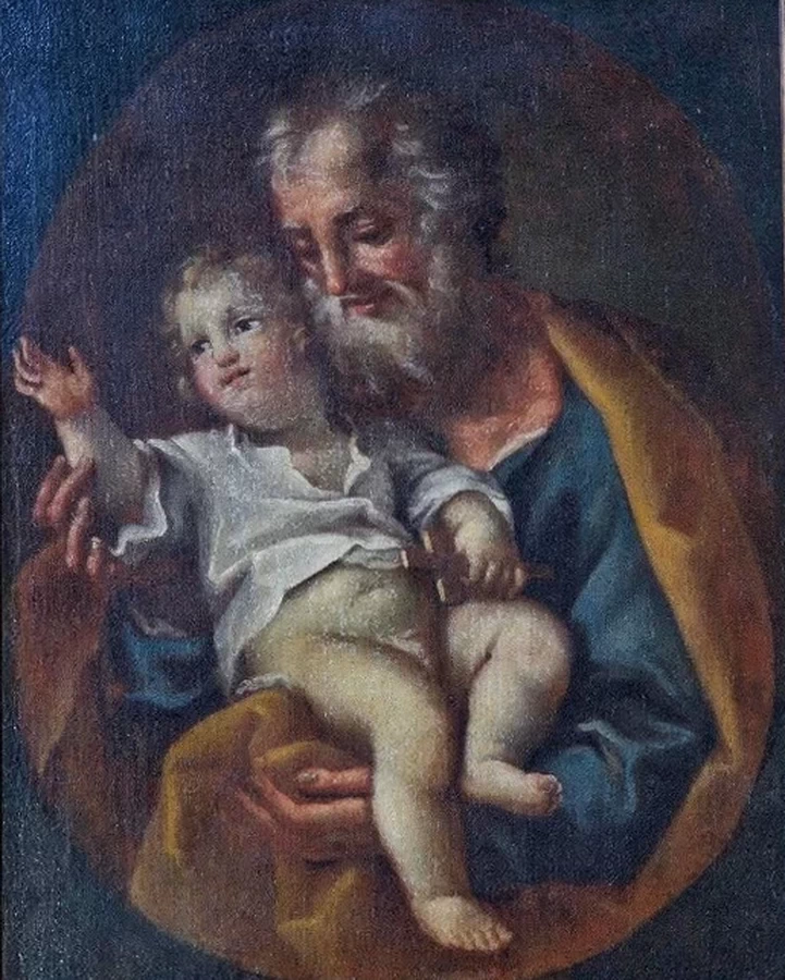 San Giuseppe con Gesù
